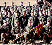 The Sun Devil® Battalion at the conclusion of the Fall 2005 FTX.