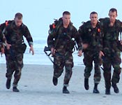 FSC Cadets participate in the Ranger Challenge 10km march at Daytona Beach, FL.