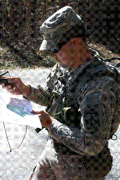 Map reading and navigating are critical skills mastered by successful leaders. Cadets learn to plan routes, orientate and maneuver over different types of terrain under various conditions.