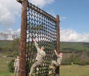 Cadets are given several different opportunities to conduct different types of military training. From Airborne School to Obstacles Courses, Cadets advance their military knowledge and have fun!