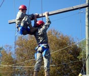 Whether it is speaking in front of a group of people, or climbing 30 feet into the air, cadets get to confront their fears through ROTC.