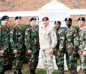 The ROTC cadre and staff at the University of Alabama are always willing to help.