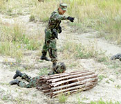 MS I & II Field Training Exercise is tailored to refresh and re-emphasize the importance of individual movement techniques using buddy team.