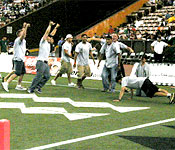 UH Army ROTC Cadets receive tickets for all University of Hawaii Home Football Games. Cadets are an integral part of the University Community and participate in the many curricular and extracurricular activities the University has to offer.