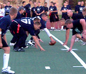 Cadets participate in numerous intramural sports such as hockey and football.